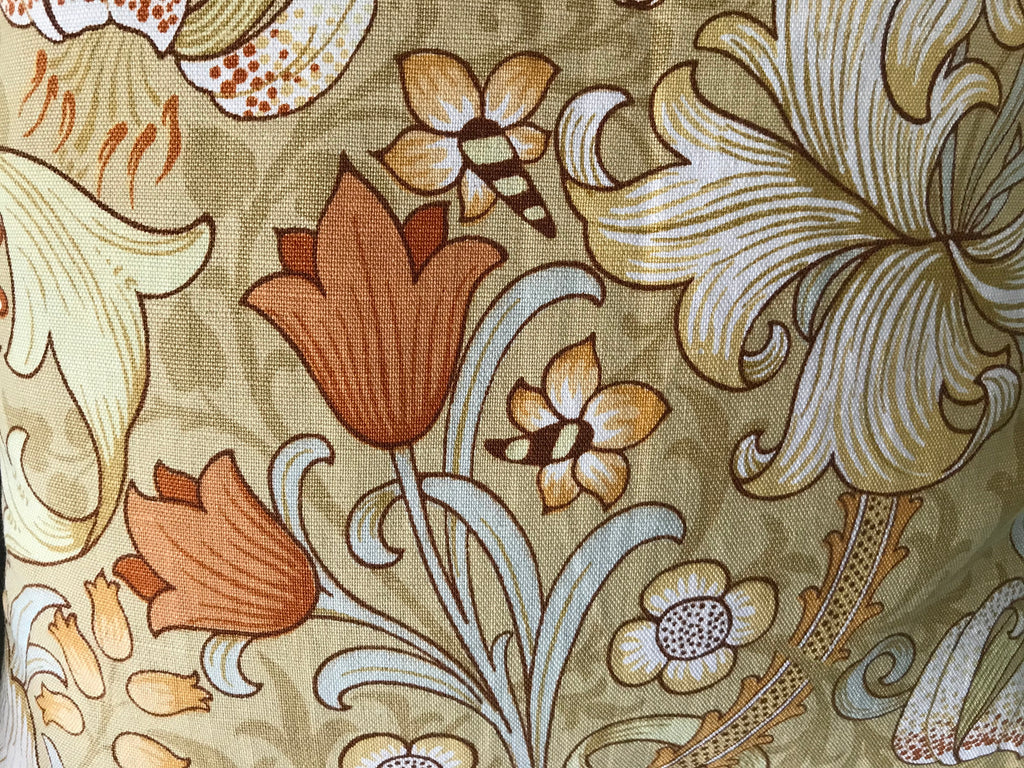 Bag made from William Morris, Golden Lilly Cotton or Vintage Linen by Sanderson