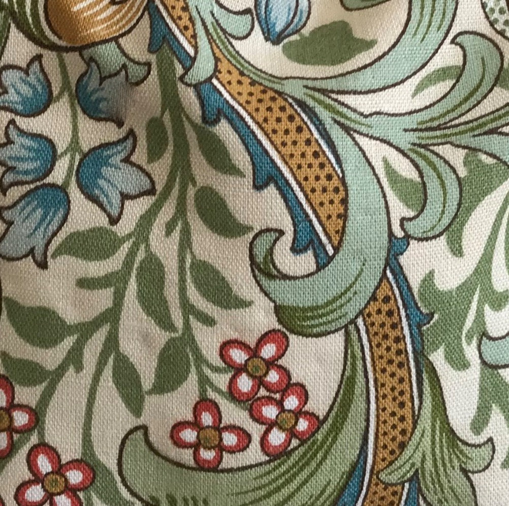 Bag made from William Morris, Golden Lilly Cotton or Vintage Linen by Sanderson