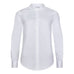 Classic White Cotton Pinpoint Shirt Front View